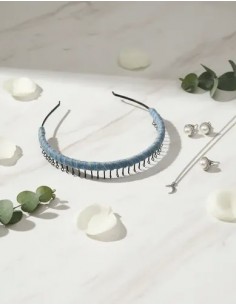 Vincha Tiara Peine Metal...