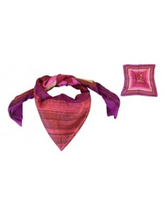 Pañuelo Rayado Fucsia... 2