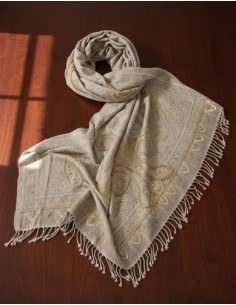 Pashmina Pura Lana Bordada... 2