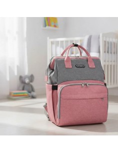 Bolso Mochila Maternal Con...