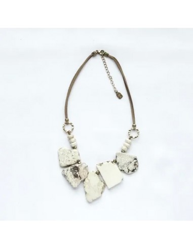 Collar Corto Cordon Cuentas...