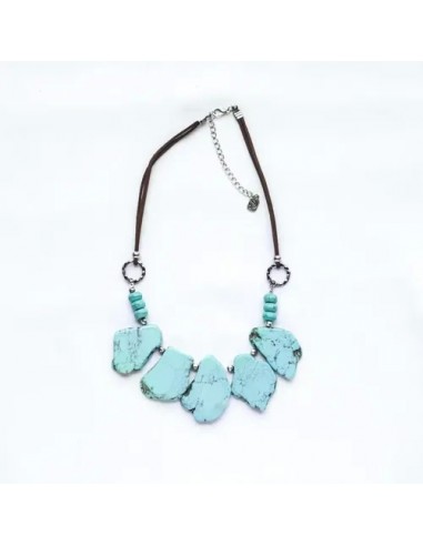 Collar Corto Cordon Cuentas...