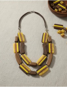 Collar Cuencas Madera...