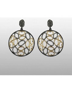 Par De Aros Colgante Con...