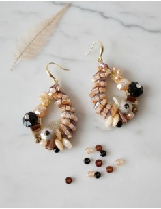 Par De Aros Colgante Con... 2