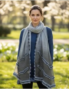 Pashmina Degrade Importada...