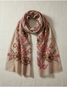 Pashmina Floreada Importada... 2