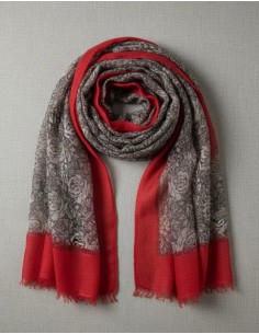 Pashmina Floreada Importada...