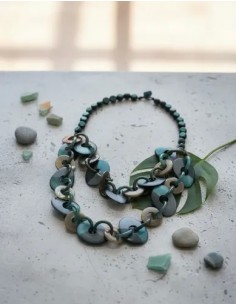 Collar Largo Cuentas...