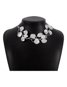 Collar Corto Cadena Hojitas... 2