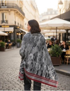 Pashmina Bufandon Atigrada...