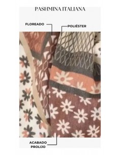 Pashmina Italiana Marron... 2