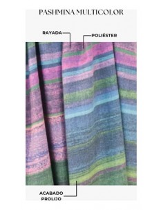 Pashmina Italiana Rayada... 2