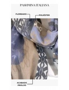 Pashmina Italiana Flores... 2
