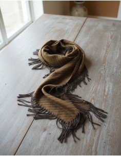 Bufanda Marron Lurex Doble... 2