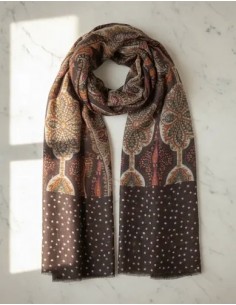 Pashmina Lana Marron... 2