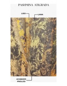 Pashmina Pura Lana Atigrada... 2