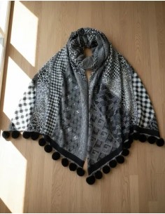 Pashmina Pura Lana Atigrada... 2