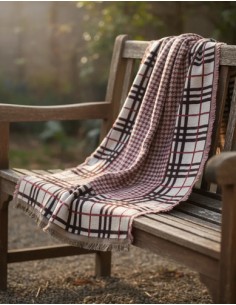 Pashmina Piel De Pool Bordo... 2