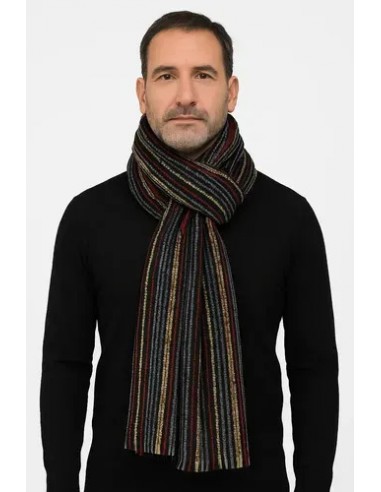 Bufanda Pashmina Hombre Rayada...