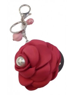 Llavero Mosqueton Rosa Roja... 2