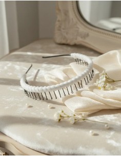 Vincha Tiara Peine Metal...