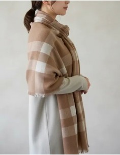 Pashmina Italiana A Cuadros...