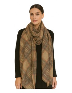 Pashmina Bufanda A Cuadros...