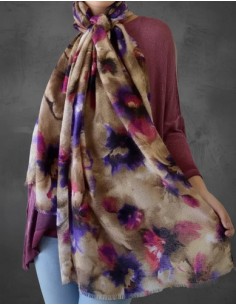 Pashmina Chal Floreada...