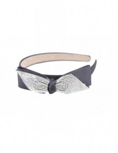 VINCHA FORRADA MOÑO DOBLE...