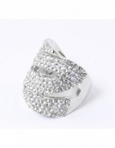 ANILLO ONDITAS CON STRASS