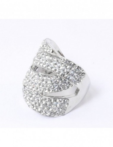 ANILLO ONDITAS CON STRASS